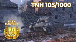 WOTB  TNH 1051000 Easy ACE Battle wotblitz [upl. by Llenhoj]