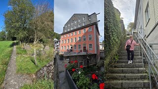 A Day in Monschau Germany  Hexenplatz  Westwall  Das Rote Haus  Burg Monschau amp More [upl. by Dich]