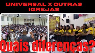 Igreja Universal X Outras Igrejas  Liturgias batismo Santa ceia Qual é melhor [upl. by Anihpled]