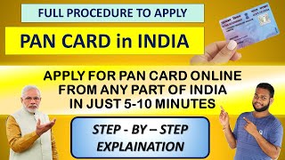 Pan Card Apply Online 2024  Pan Card kaise banaye  How to apply for Pan card online [upl. by Jeu672]