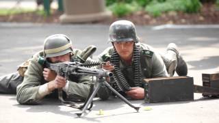 WW2 German MG42 Machine Gun Demonstration [upl. by Kafka]