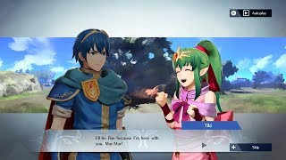 Fire Emblem Warriors  Marth amp Tiki Support Conversation [upl. by Alyehc880]