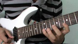 Neoclassical Metal Lick In E Minor Scale With Tab  Guitar Lesson By Joseph Zuñiga [upl. by Flyn]