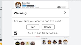 HOW TO GET SOMEONE BANNED FROM ROBLOX [upl. by Erialb]