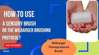 What is a Sensory Brush or the Wilbarger Brushing Protocol and How to Use it  Arhaan’s Big World [upl. by Hermosa]