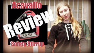 ACAVALLO SAFETY STIRRUP REVIEW [upl. by Shandee732]