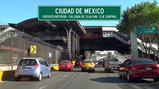 MEX Mexico City DayampNight Circuito Interior  Calzada de Tlalpan  Eje Central [upl. by Ardnek]