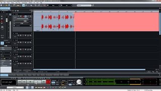 MAGIX Samplitude Music Studio 2016 – Recording tutorial INT [upl. by Eiramanig]