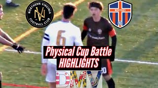 INTENSE DMV CUP MATCHUP GETS PHYSICAL RISTOZI MSSL vs NOVA FC EPSL  MATCH HIGHLIGHTS [upl. by Konrad]