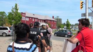 Thunder Bay Man Assaults Women of the New Abortion Caravan [upl. by Eiramanin]