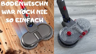 Wischaufsatz für Dyson  Bringe deinen Dyson das Bodenwischen bei [upl. by Solnit735]