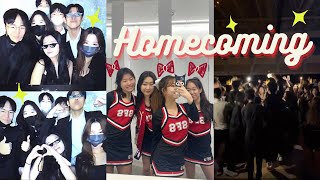 HOMECOMING in koreacheer 5am student council setup party [upl. by Aurelie178]