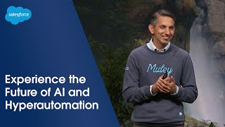 MuleSoft Keynote Experience the Future of AI and Hyperautomation  Dreamforce  Salesforce [upl. by Anined]