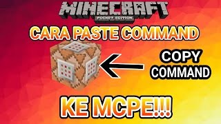 Cara Paste Command ke MCPE [upl. by Casie]