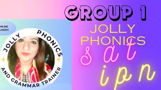 JOLLY PHONICS GROUP 1 PHONICS SONG JOLLY PHONICS GROUP 1 SONGPHONICS FOR KIDS PHONICS STAR RASHI [upl. by Eusadnilem717]