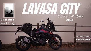 Lavasa City In Winters 2024  Bike Ride  Ktm 390 adv [upl. by Black]