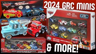 NEW 2024 Disney Cars GRC Mini Racers MultiPacks Track Talkers amp More Revealed [upl. by Enovahs921]