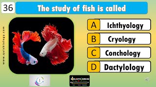 40 Branches of Science Quiz  Science Trivia Quiz  How many branches of science do you know [upl. by Anegue312]