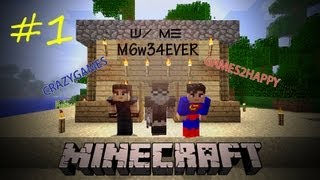 ماينكرافت مع عبدالله واسماعيل 1 MinecraftWGAMES2HAPPY  CRAZYGAMES 1 [upl. by Bowyer]