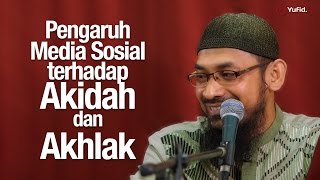 Ceramah Islam Pengaruh Media Sosial Terhadap Akidah dan Akhlak  Ustadz Dr Ali Musri MA [upl. by Ocinemod203]