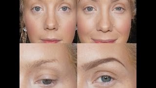 PERFECT EYEBROWS For Sparse Thin Eyebrows UPDATED ROUTINE [upl. by Fregger617]