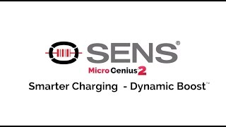 SENS MicroGenius 2  Smarter Charging Dynamic Boost Technology [upl. by Noreg284]