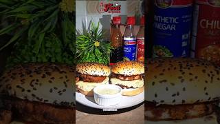 Zinger Recipe shorts burger status youtubeshorts [upl. by Nivad960]