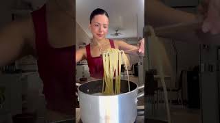 Pasta limone e caciocavallo affumicato ❤️recette shorts cooking vlog [upl. by Ennairac]