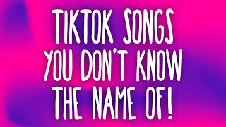 100 TIKTOK Songs you DONT KNOW the NAME of 2023 🔵 [upl. by Lluj]