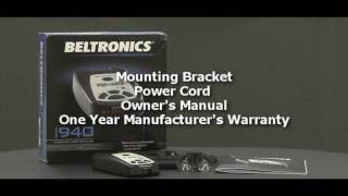 Beltronics Vector 940 Radar Detector Quick Summary [upl. by Aderfla]