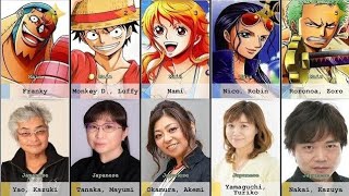 One Piece quot Straw Hat Piratequot Gorgeous Voice Actors Gathers ✨😍 [upl. by Dleifniw474]