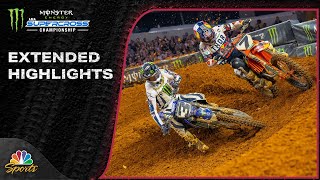 Supercross 2024 EXTENDED HIGHLIGHTS Round 7 in Arlington  22424  Motorsports on NBC [upl. by Leilani]