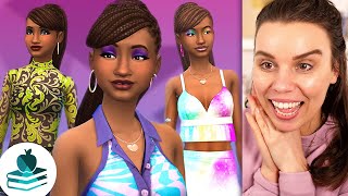 The Sims 4 High School Years is here CAS review [upl. by Olihs453]