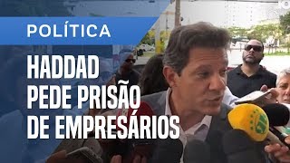 HADDAD ATACA BOLSONARO SOBRE ESQUEMA ILEGAL NO WHATSAPP [upl. by Hanid]