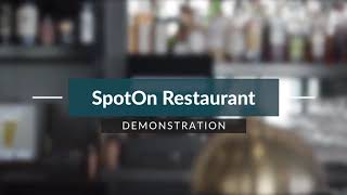 SpotOn Restaurant Demo Front of House [upl. by Dari]