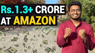 Software Engineer Salary at Amazon  My Journey from start till offer letter [upl. by Yrohcaz]