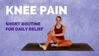 Yoga for Knee Pain – Simple Stretches and Exercises for Knee Pain Relief [upl. by Baynebridge]