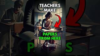 3 Secret Ways 😱 Teachers Make Question Paper studytips studymotivation [upl. by Hsilgne]