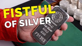 A Fistful of Silver Unboxing a Kilo Bar [upl. by Leicam]