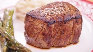 Filet Mignon Recipe How To Cook Perfect Filet Mignon BESTPanOvenDi KometaDishin With Di 45 [upl. by Eelarak292]