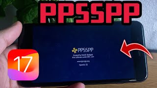 PPSSPP Emulator iOS 17  PSP Emulator for iPhoneiPad iOS 17 Tutorial [upl. by Adelind83]