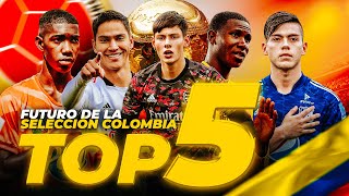 😱🇨🇴 LOS 5 FUTBOLISTAS JÓVENES que MÁS PROMETEN PARA la SELECCIÓN COLOMBIA del MUNDIAL 2026 ✅ [upl. by Anerec972]