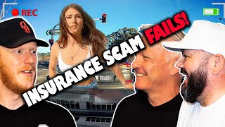 10 Insurance Scam Fails Caught on Camera REACTION  OFFICE BLOKES REACT [upl. by Thorndike]