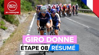 Giro Donne 2023 Résumé  Etape 8 [upl. by Adnic]