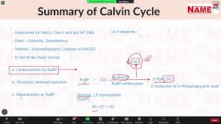 plant physiologyPHOTOSYNTHESIS lec3 by b1 or RS DANI sir on 129PM1 [upl. by Eednam]