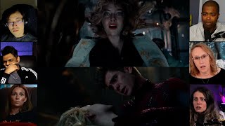 Gwen Stacy Death  The Amazing Spider Man 2  Reaction Mashup  spiderman [upl. by Anhaj745]