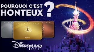 LA HONTE DES NOUVEAUX PASS ANNUELS DE DISNEYLAND PARIS [upl. by Vinita]