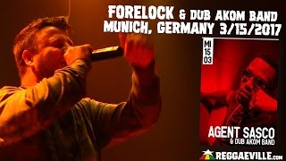 Forelock amp Dub Akom Band in Munich Germany  Backstage 03152017 [upl. by Eerat]