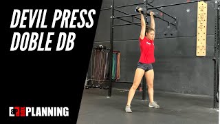 Devil Press Double Dumbbell  Double DB [upl. by Steffi]