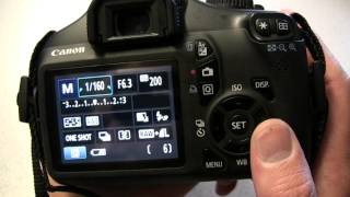 Using the Canon EOS 1100D  Rebel T3 DSLR  Media Technician Steve Pidd [upl. by Florence]